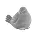 Urban Trends Collection Cement Sitting Bird Figurine with Head Turned to Side, Washed Concrete Finish - Gray 53600